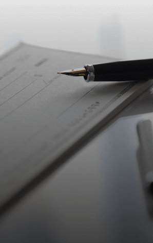 Rest easy. We’ve got the check.